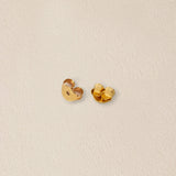 Butterfly earring backs in gold vermeil
